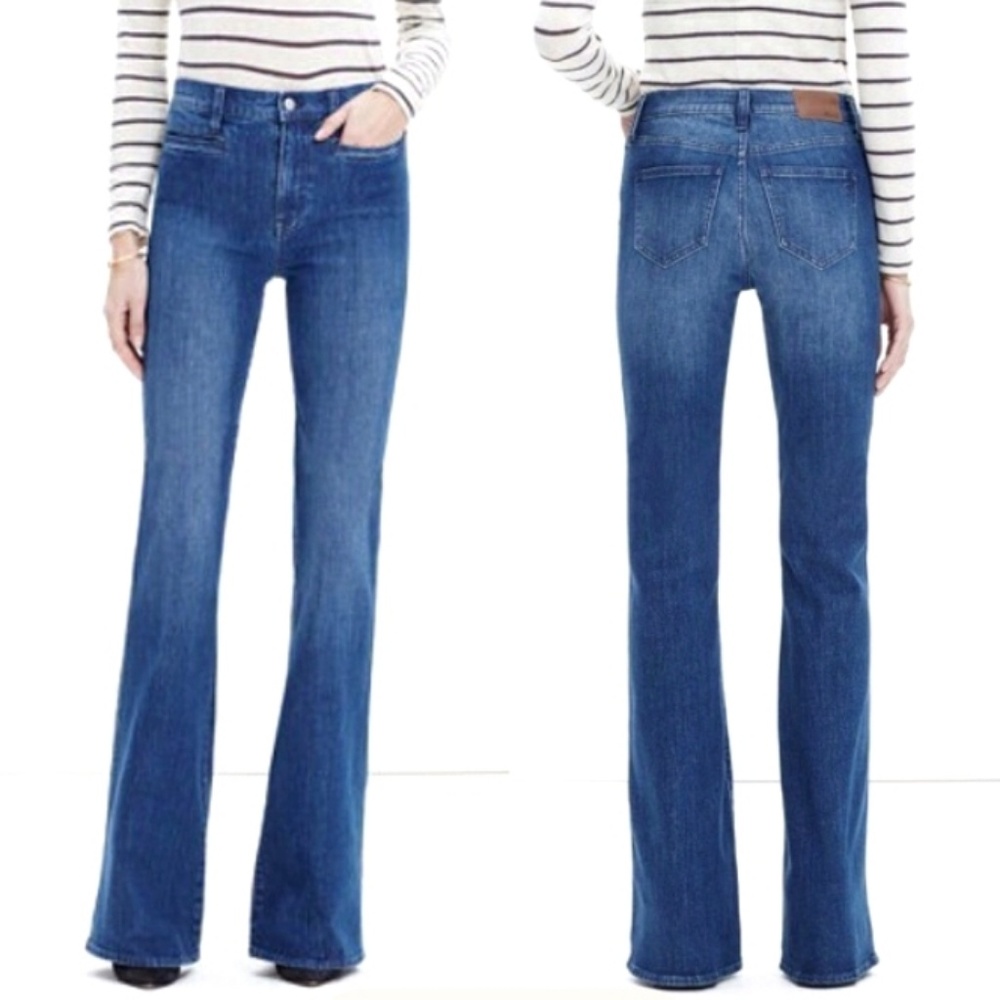 NWT Madewell Flea Market Flare High Rise